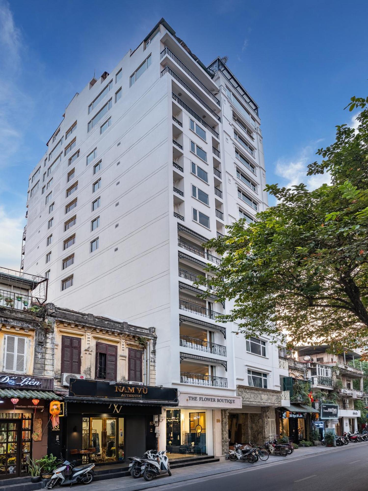 The Flower Boutique Hotel & Travel ハノイ市 エクステリア 写真